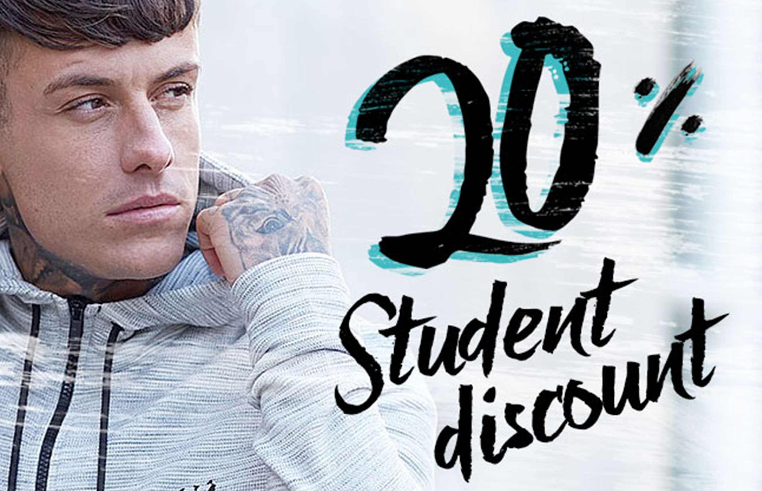 Spend your weekend the right way with 20% student discount
