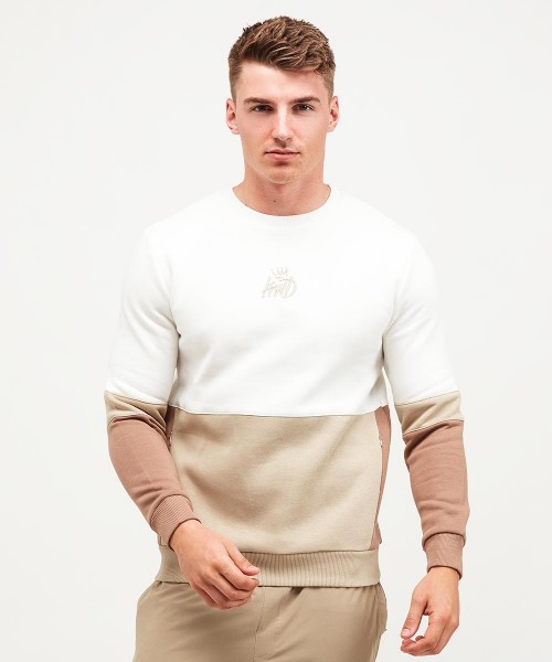 Dayton Fleece Tri-Colour Sweatshirt